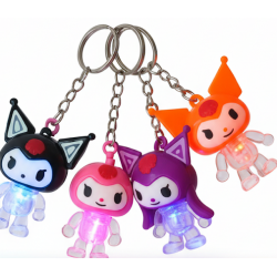 Toptan Kuromi Işıklı Anahtarlık Oyuncak