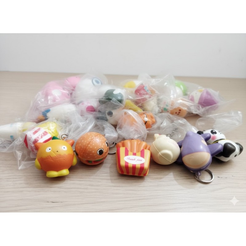 Toptan Sukuşi Oyuncak squishy Anahtarlıklı