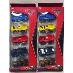 Toptan Kutulu Cars Araba Seti 5 Li  Oyuncak