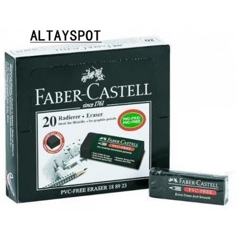 Toptan Faber Castell 20 Li Siyah Silgi 