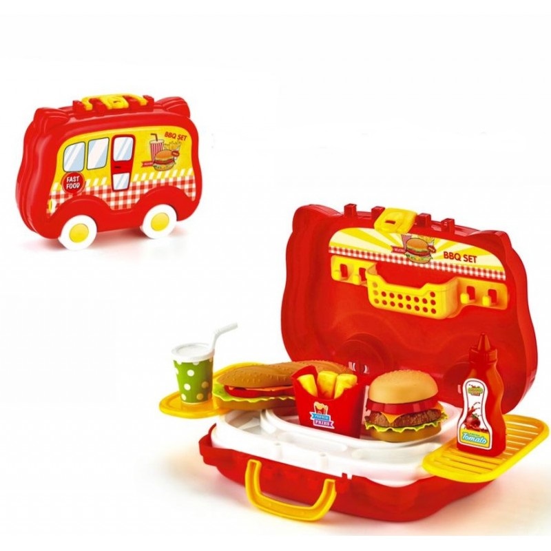 Toptan Arabalı Hamburger Seti