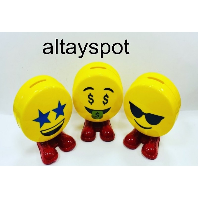 Toptan Emojili Kumbara Ayaklı Oyuncak