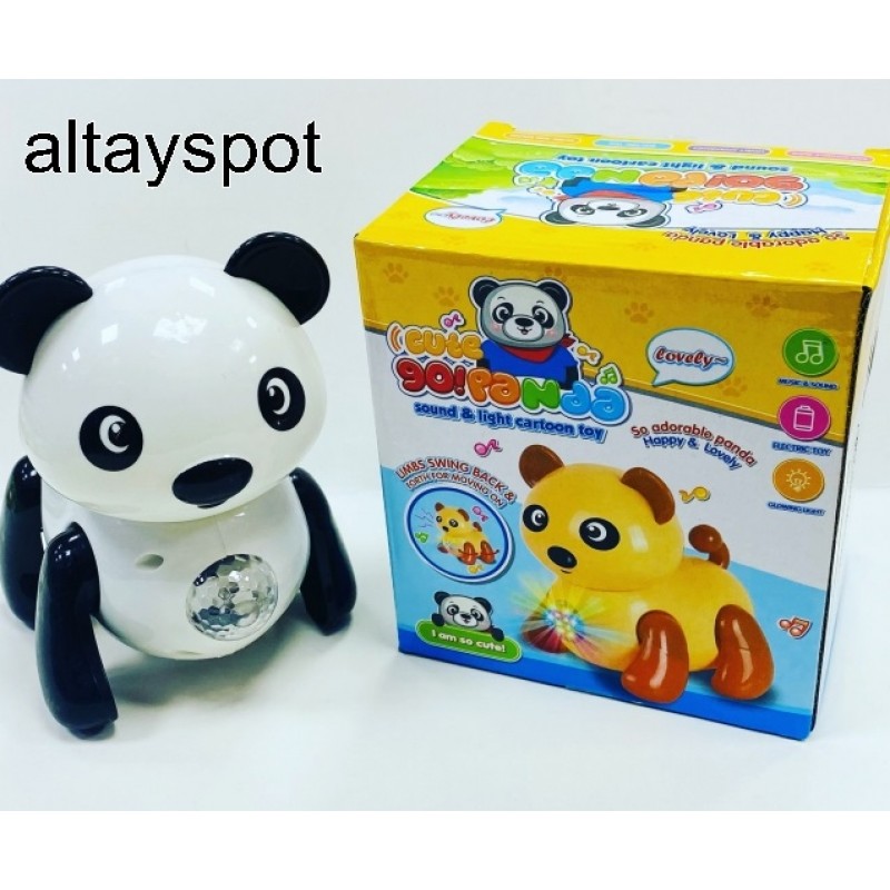 Toptan Oyuncak Pilli Sesli Ve Işıklı Panda 