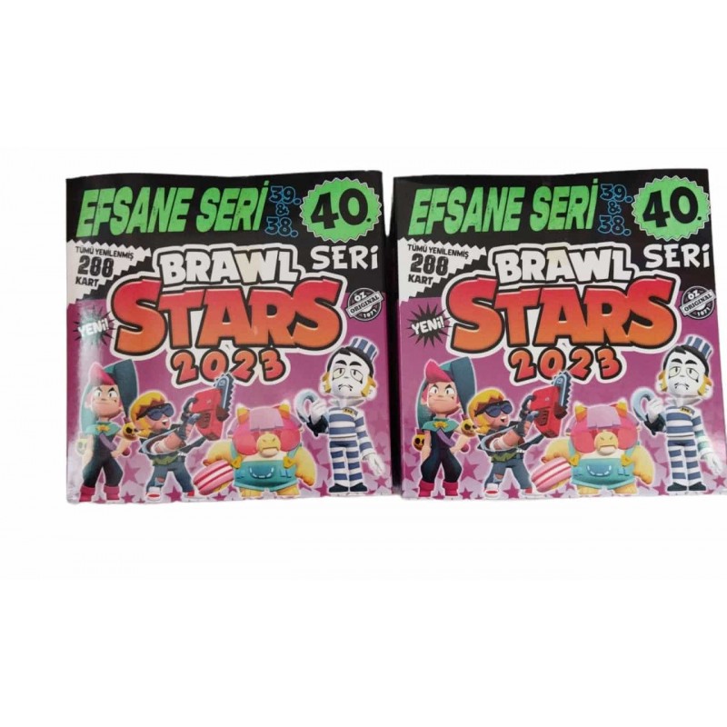 Toptan Brawl Star Oyuncu Kartı 38 39 40 Seri