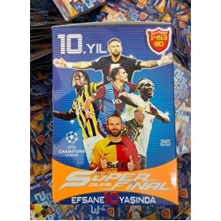Toptan Süper Final 10. Yıl Oyuncu Kartı 