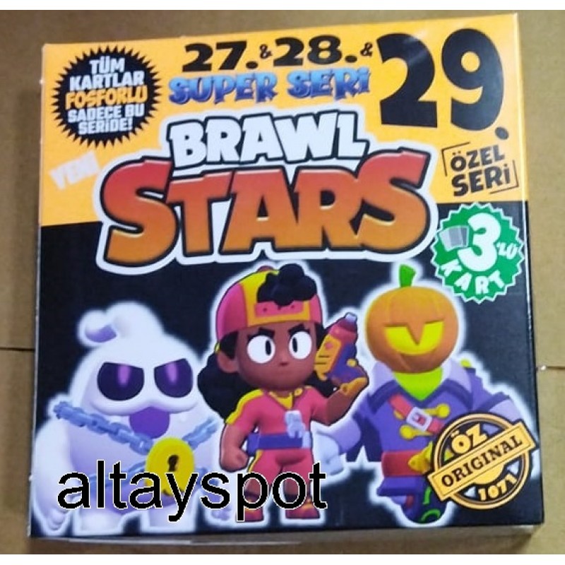 Toptan Brawl Stars 27 28 29 Seri Oyuncu Kartı