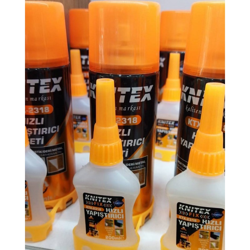 Toptan Knıtex Hızlı Yapıştırıcı 200 Ml