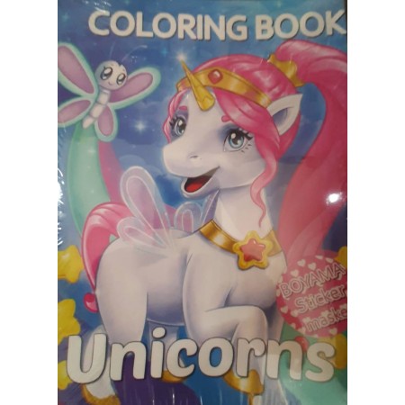 Toptan Unicorns Boyama Kitabi