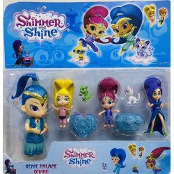 Toptan Shimmer And Shine Sihirbaz Kızlar 4 Lu