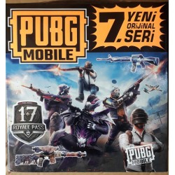 Toptan Pubg Mobile 7. Seri Orjinal Seri Oyuncu Kartı