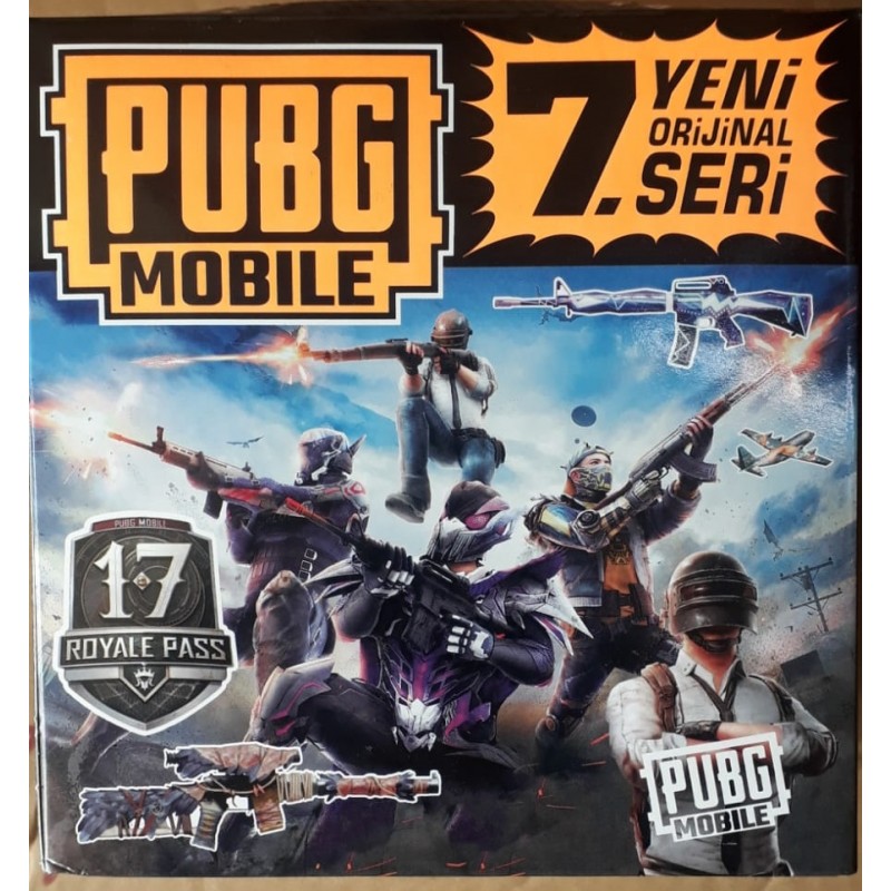 Toptan Pubg Mobile 7. Seri Orjinal Seri Oyuncu Kartı