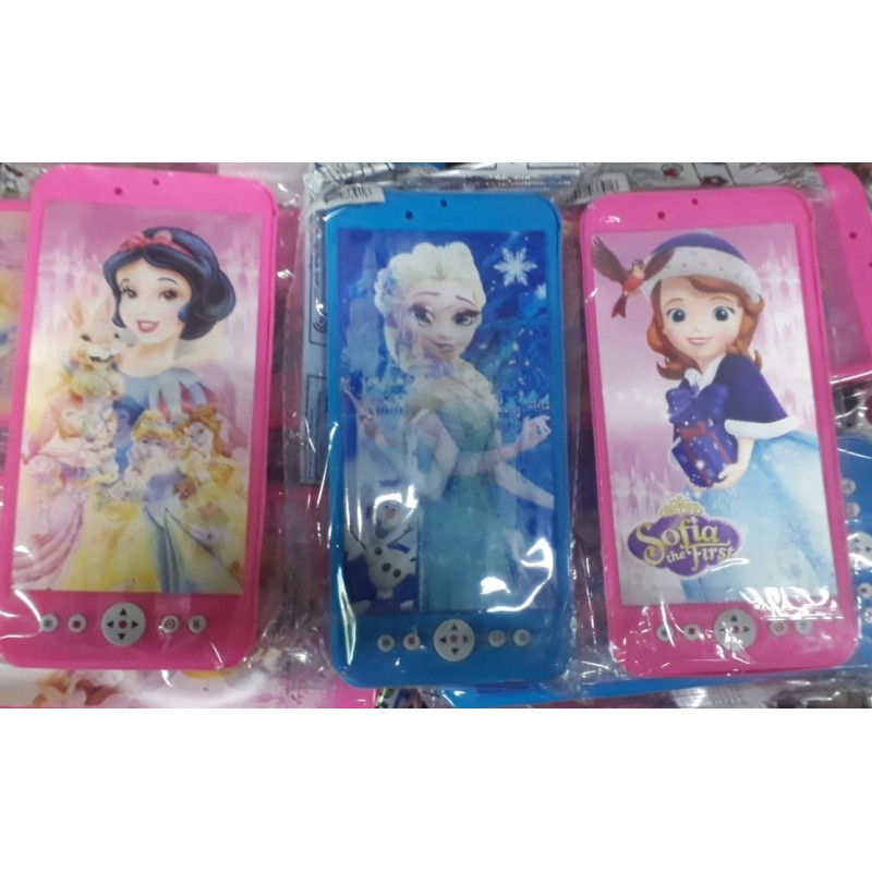 Toptan Yansımalı Frozen Sofia Ve Prenses Telefon