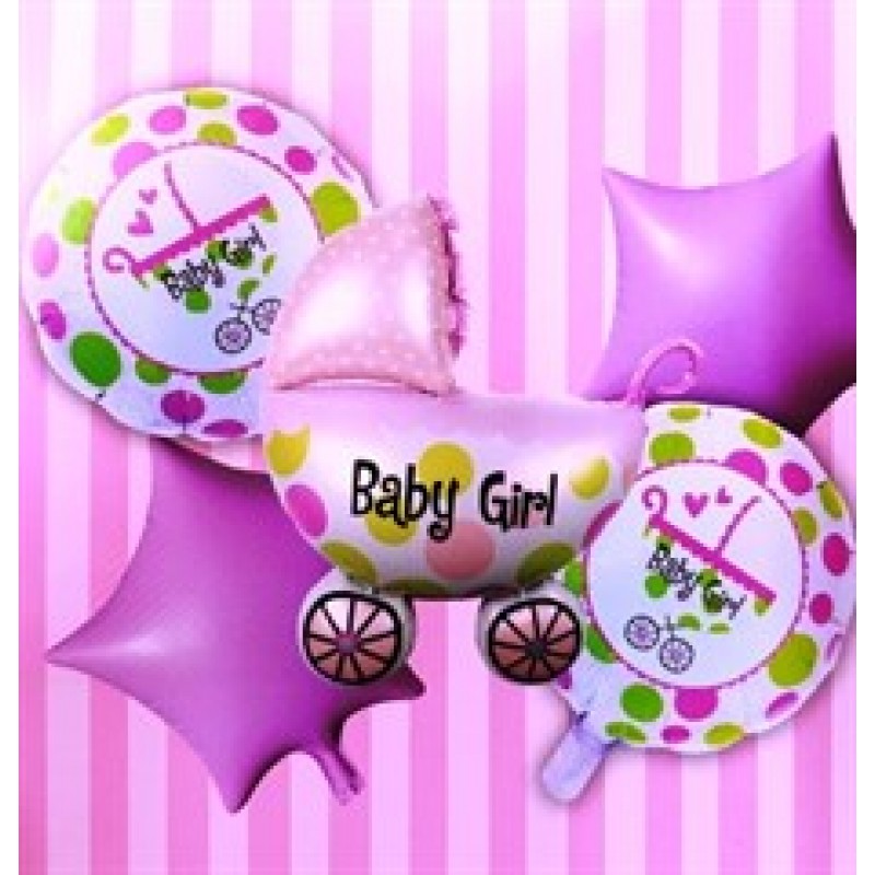 Toptan 45 Cm 75 Cm Baby Girl Set Pembe Folyo