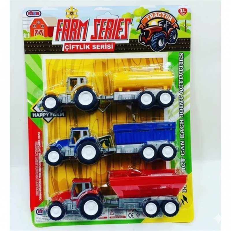 Toptan 3'lü Traktör
