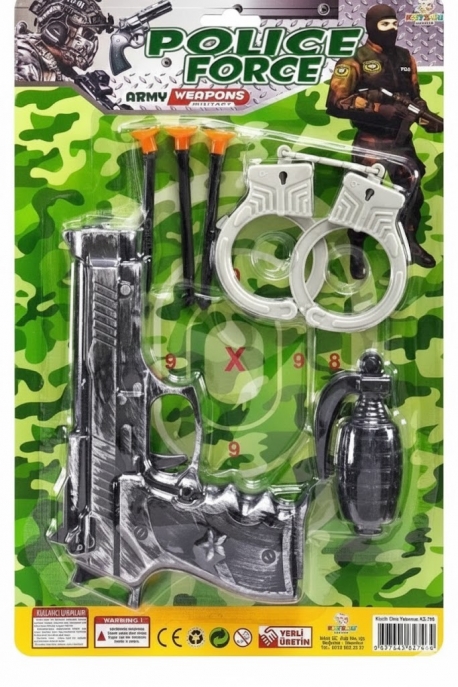Toptan Polis Seti 746 Kartela Oyuncak
