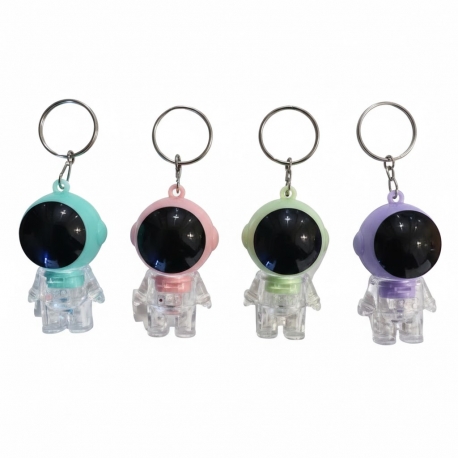 Toptan Astranot Oyuncak Işıklı Anahtarlık