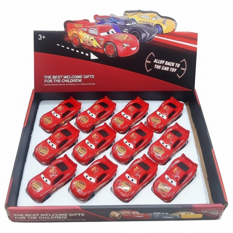 Toptan Cars Kırmızı Metal Araba Oyuncak