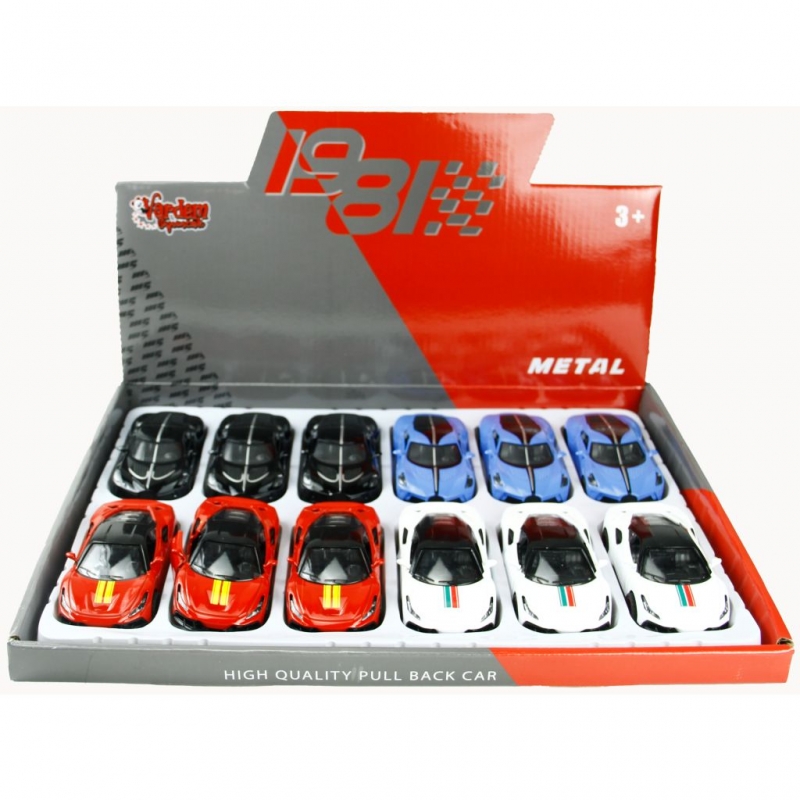 Toptan Kapıları Açılan Metal Araba Oyuncak