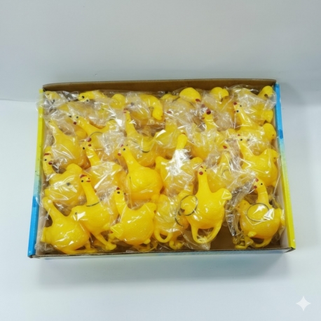 Toptan Yumurtlayan Tavuk Anahtarlıklı Oyuncak