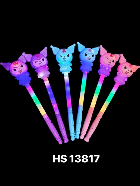 Toptan Işıklı Çubuk Kuromi Oyuncak