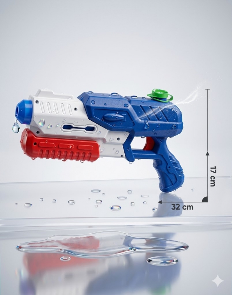 Toptan 215 Pompalı Su Tabancası Oyuncak