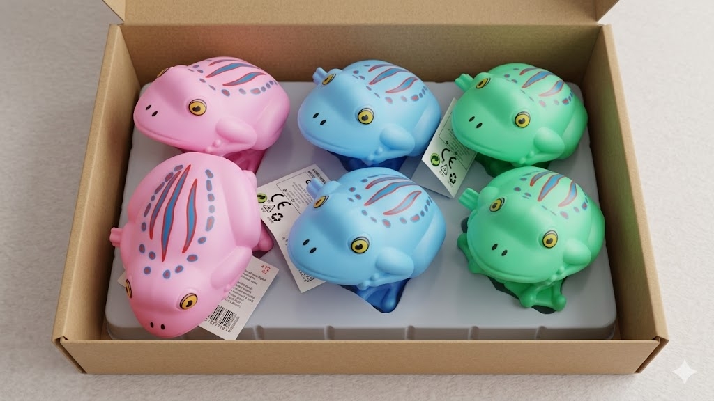 Toptan Hareketli Zıp Zıp Kurbağalar - Eğitici ve Eğlenceli Bebek Oyuncakları