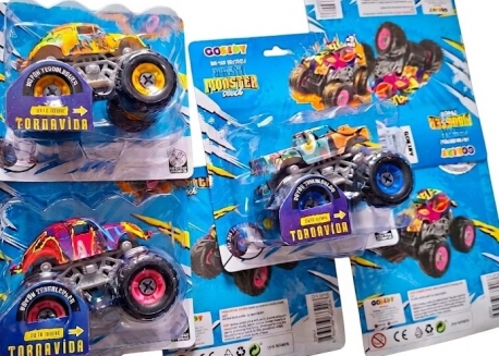 Toptan Gofly Monster Truck Sök Tak Oyuncak Araba - Tornavida Aksesuarlı