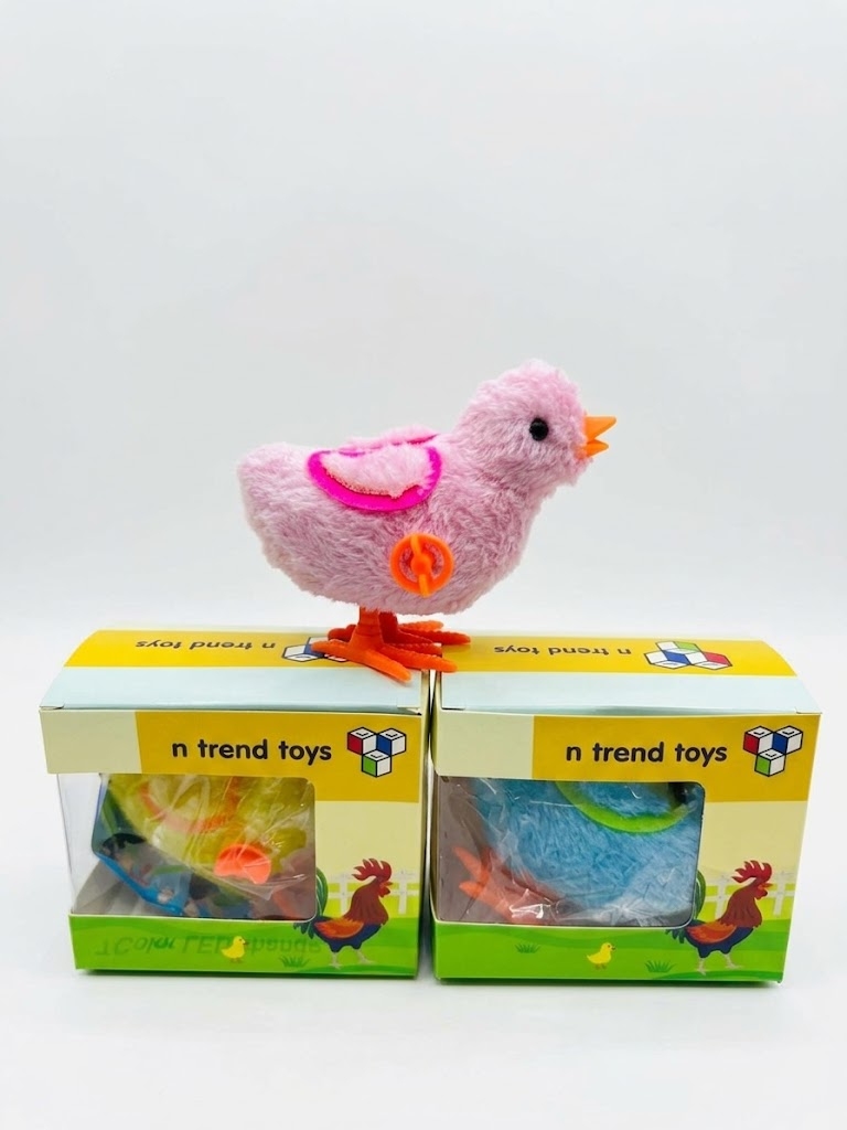 Toptan Kurmalı Peluş Zıplayan Civciv Oyuncağı – N Trend Toys (Kutulu)